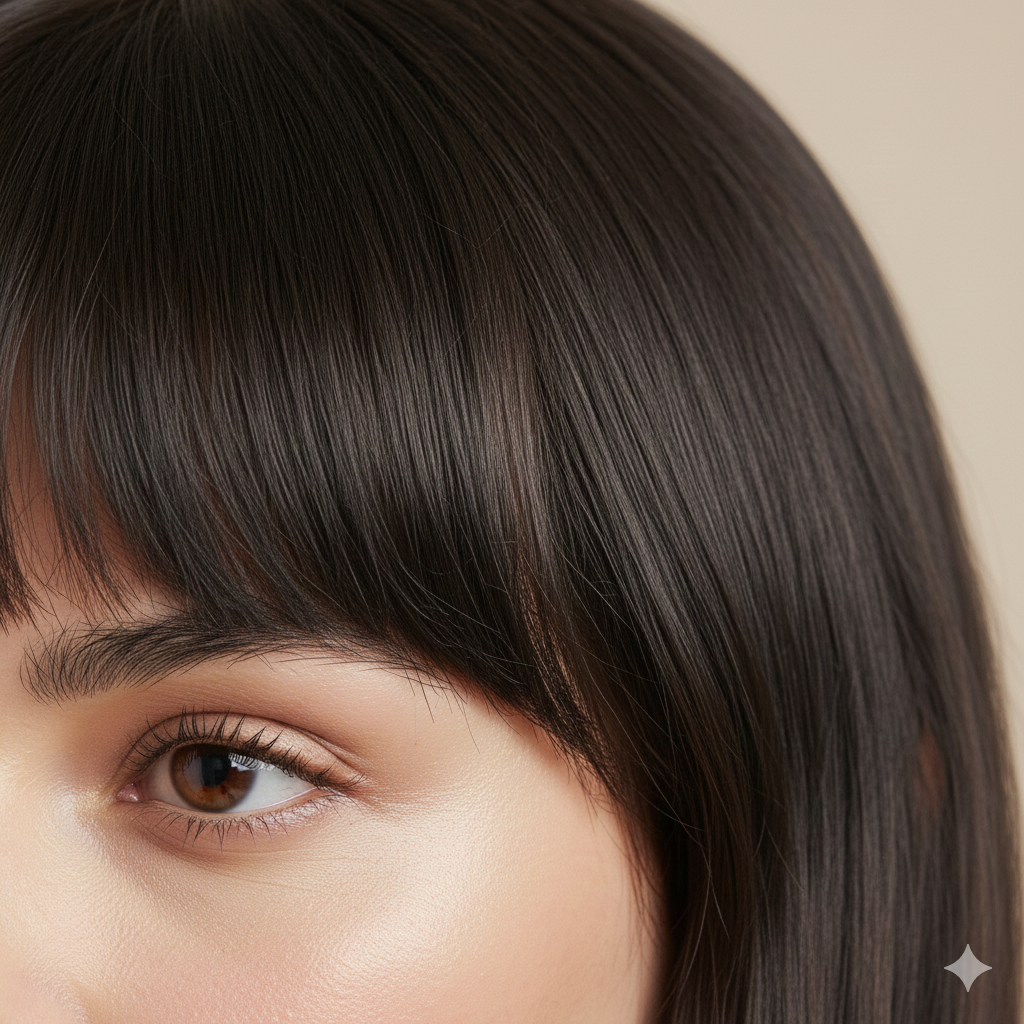 Clip-In Bangs – Natural Look